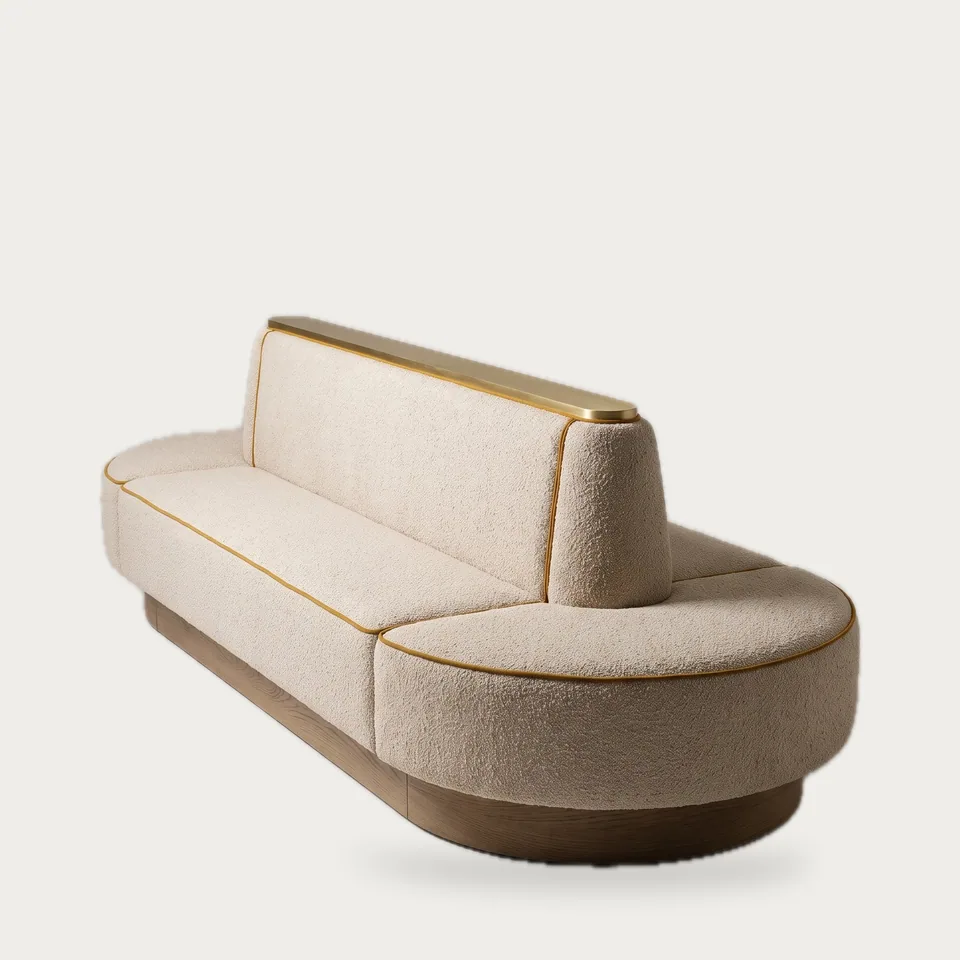 Back-to-Back Island Banquette