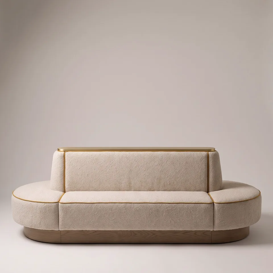 Back-to-Back Island Banquette view 4