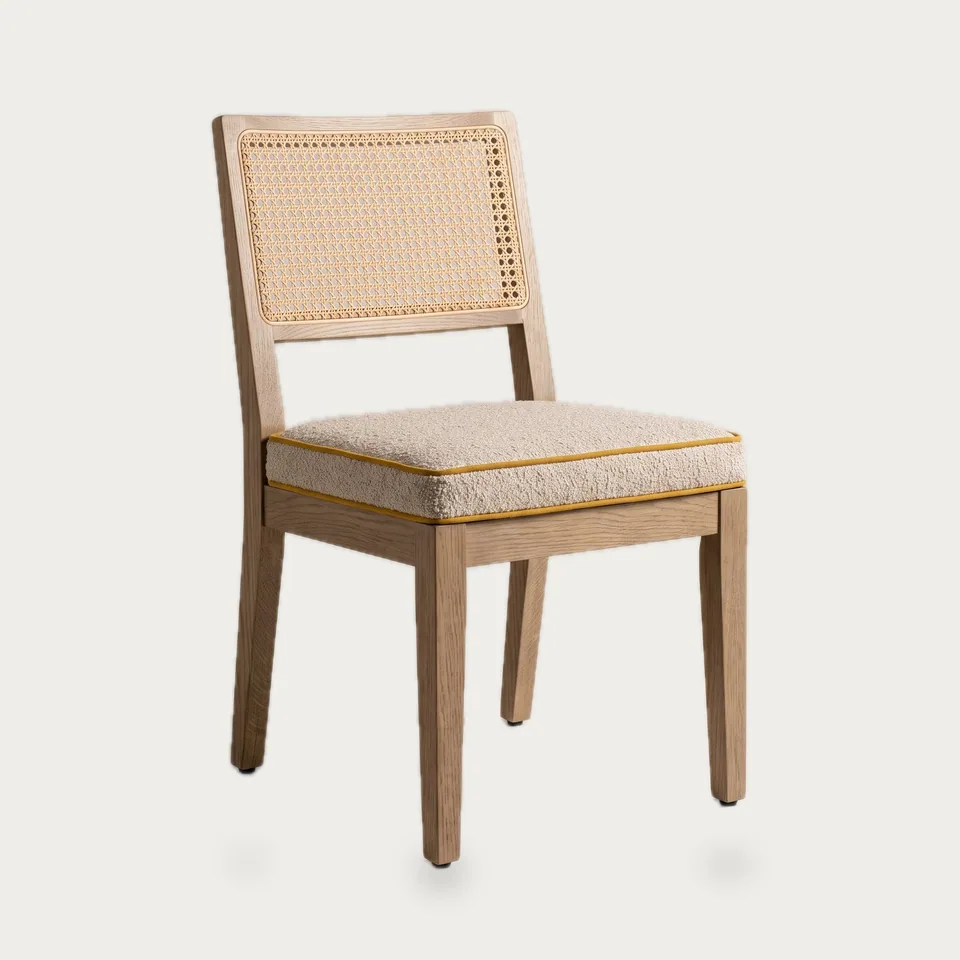 Cane-Back Dining Chair