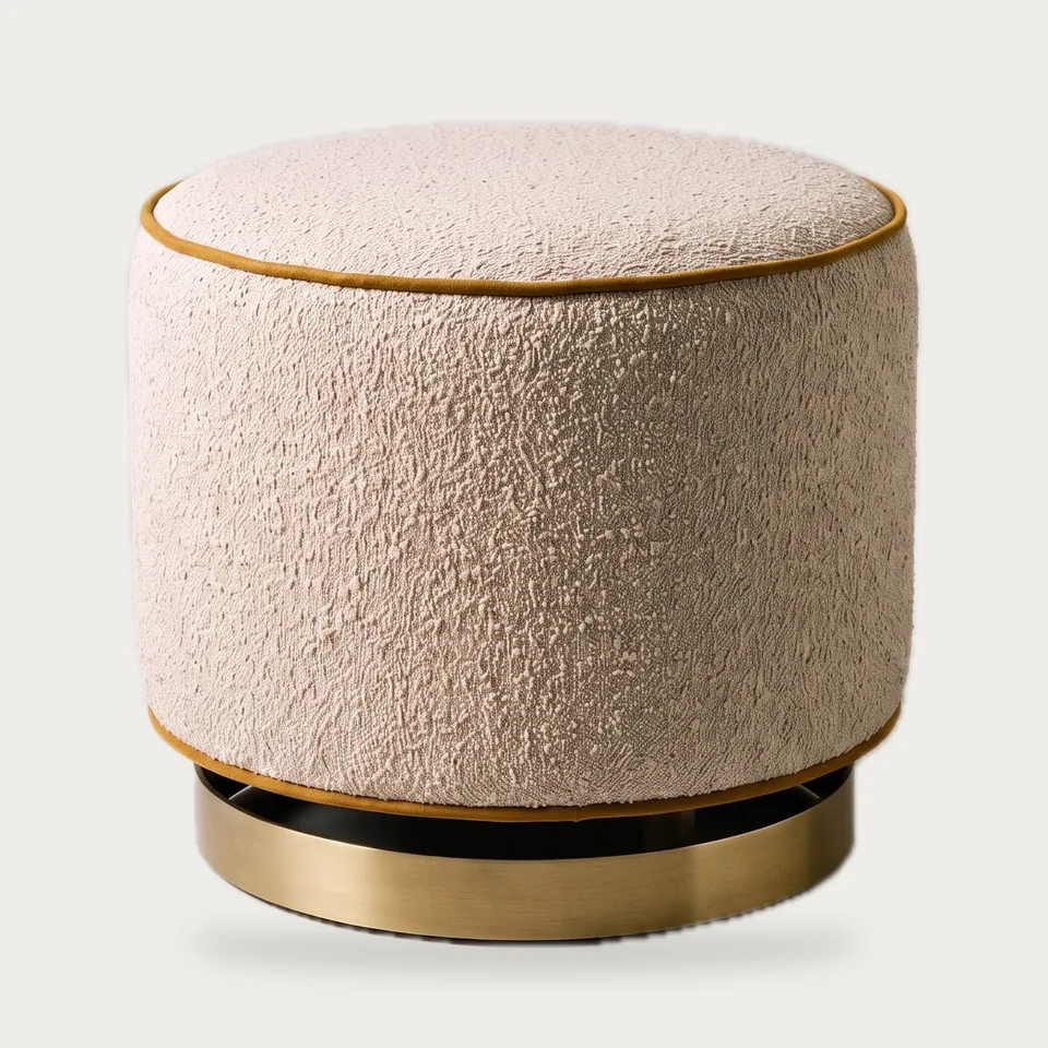 Drum Ottoman view 2
