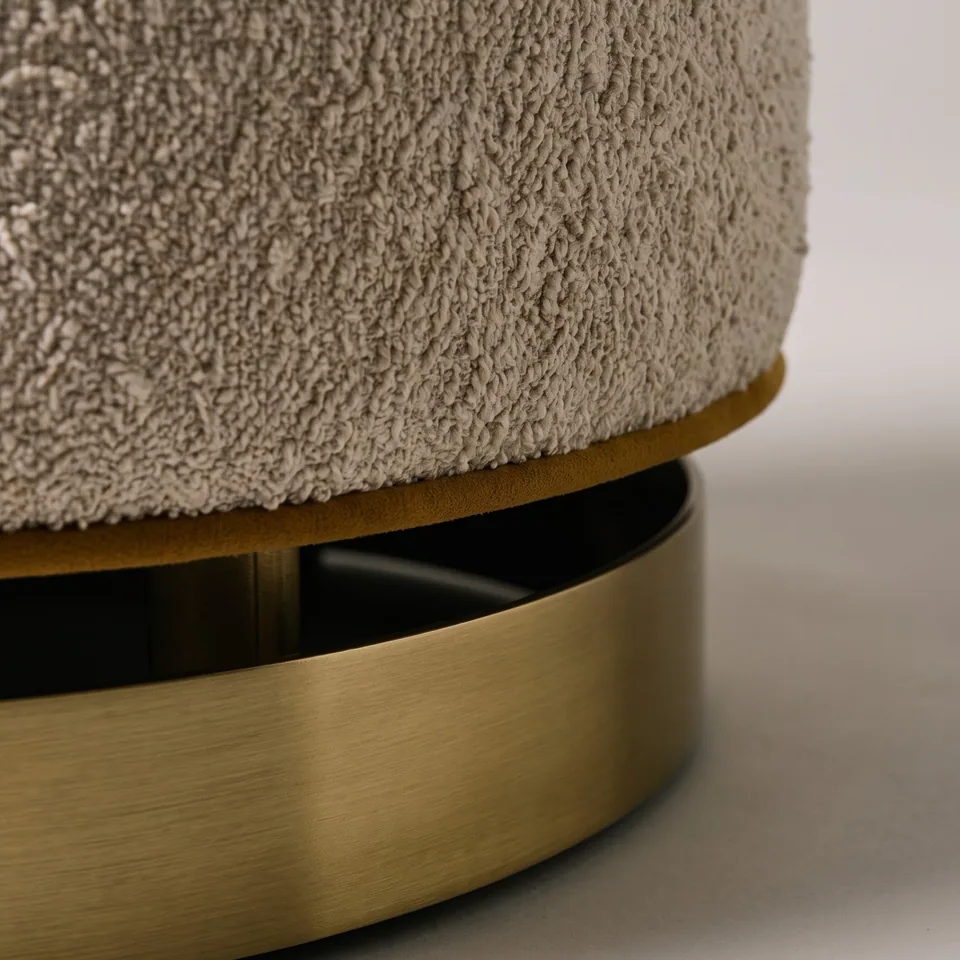 Drum Ottoman view 3