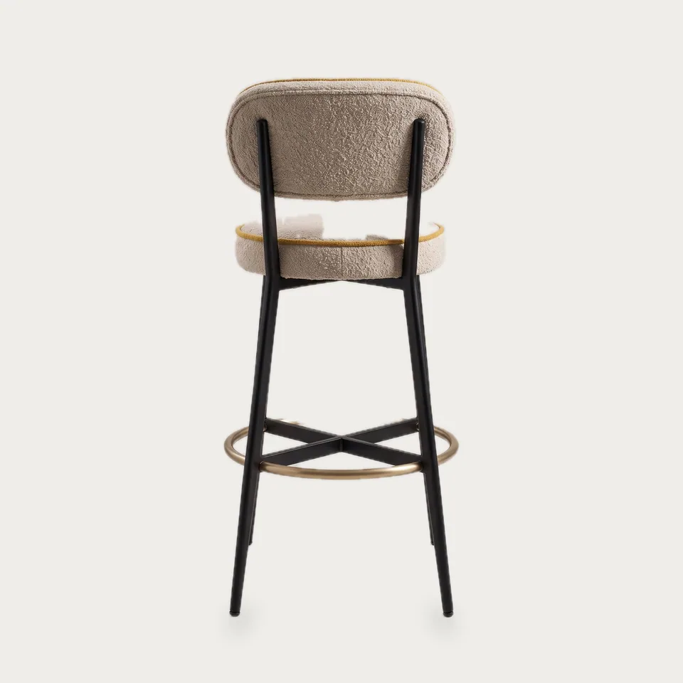 Piped Bar Stool view 2
