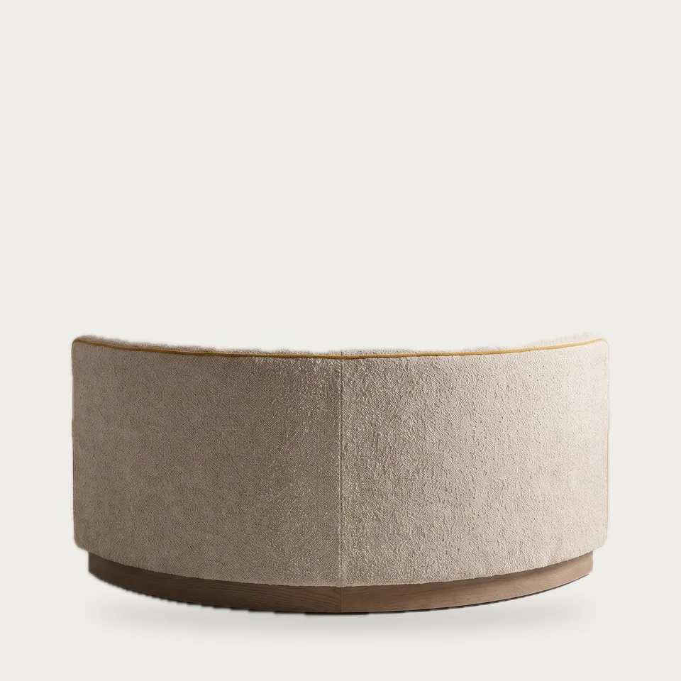 R120 Curved Dining Banquette view 2