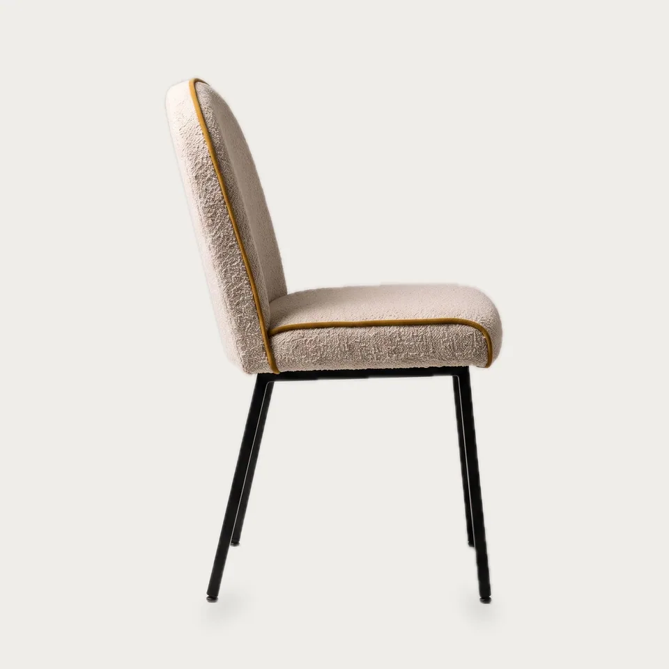 Tailored Upholstered Side Chair view 3